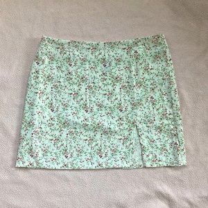 SHEIN ditzy floral mini skirt